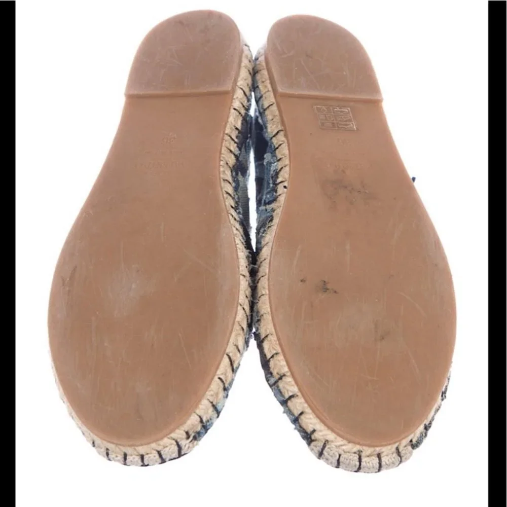 Valentino Garavani Camouflage Camustars Espadrille Flats Shoes